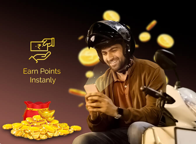 Earn Points Instantly